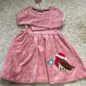 Mini Boden Velour Dress